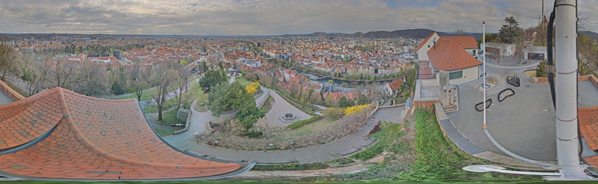 Archived image Graz: Webcam Castle Rock