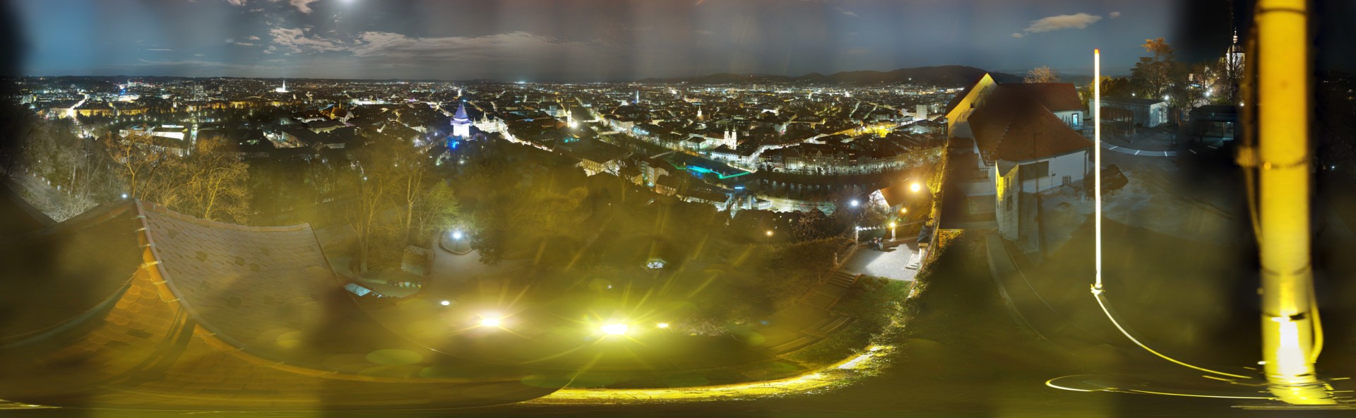 Archived image Graz: Webcam Castle Rock