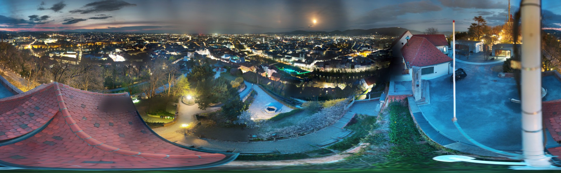 Archived image Graz: Webcam Castle Rock