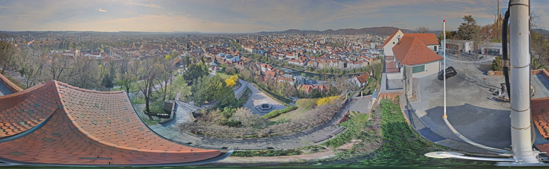 Archived image Graz: Webcam Castle Rock