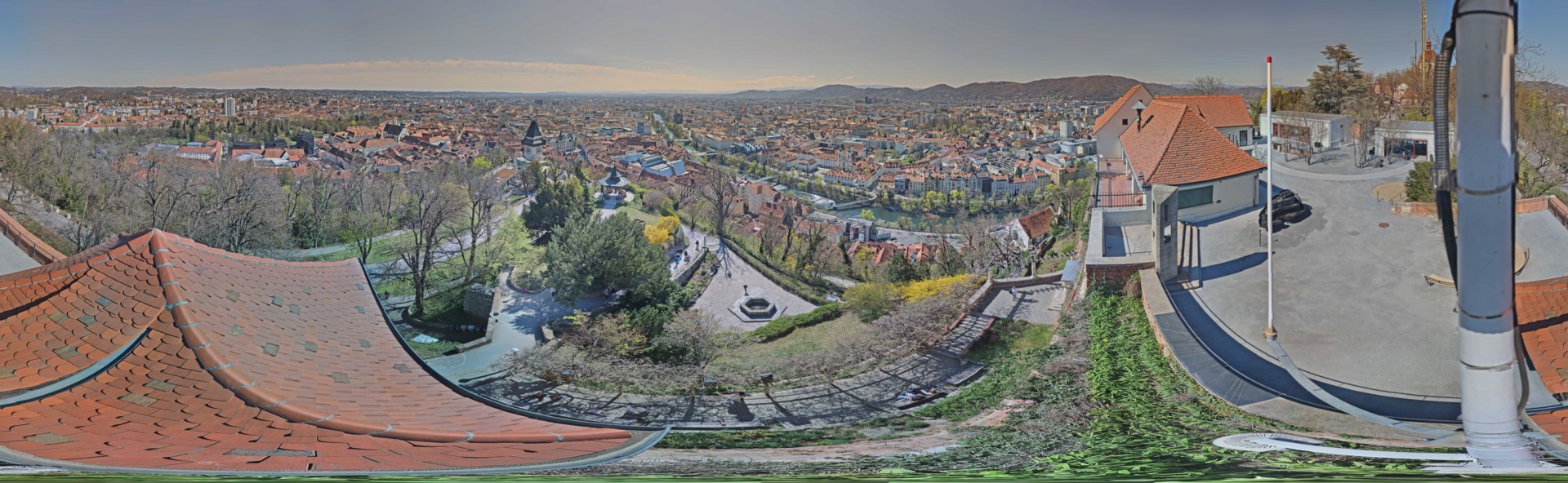 Archived image Graz: Webcam Castle Rock