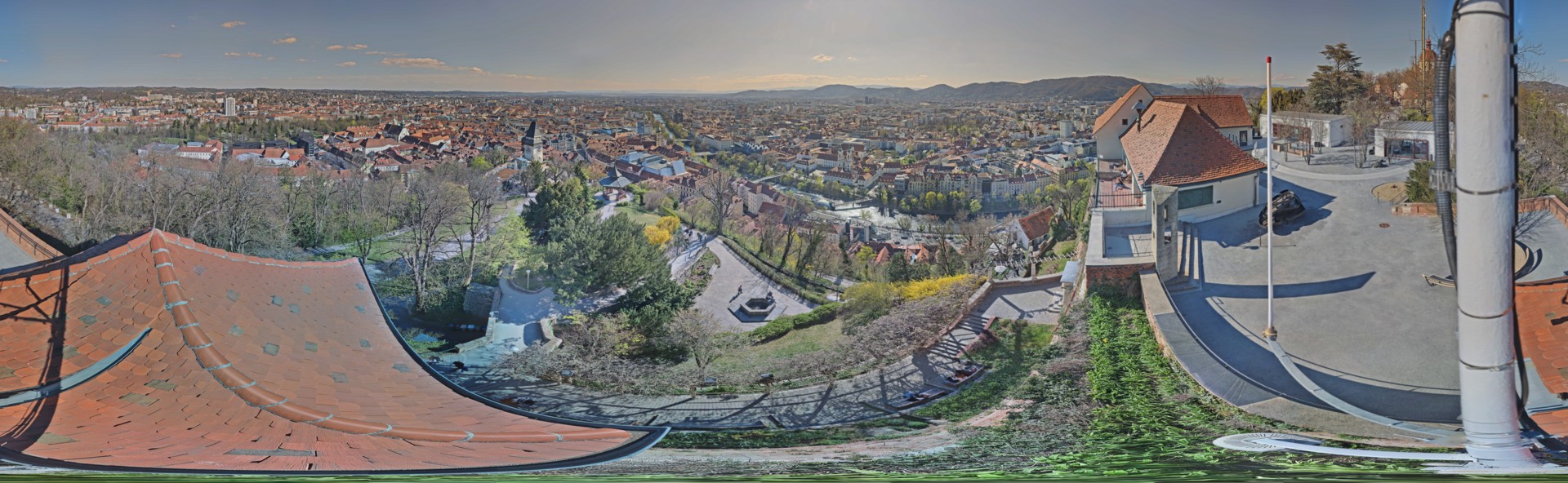 Archived image Graz: Webcam Castle Rock