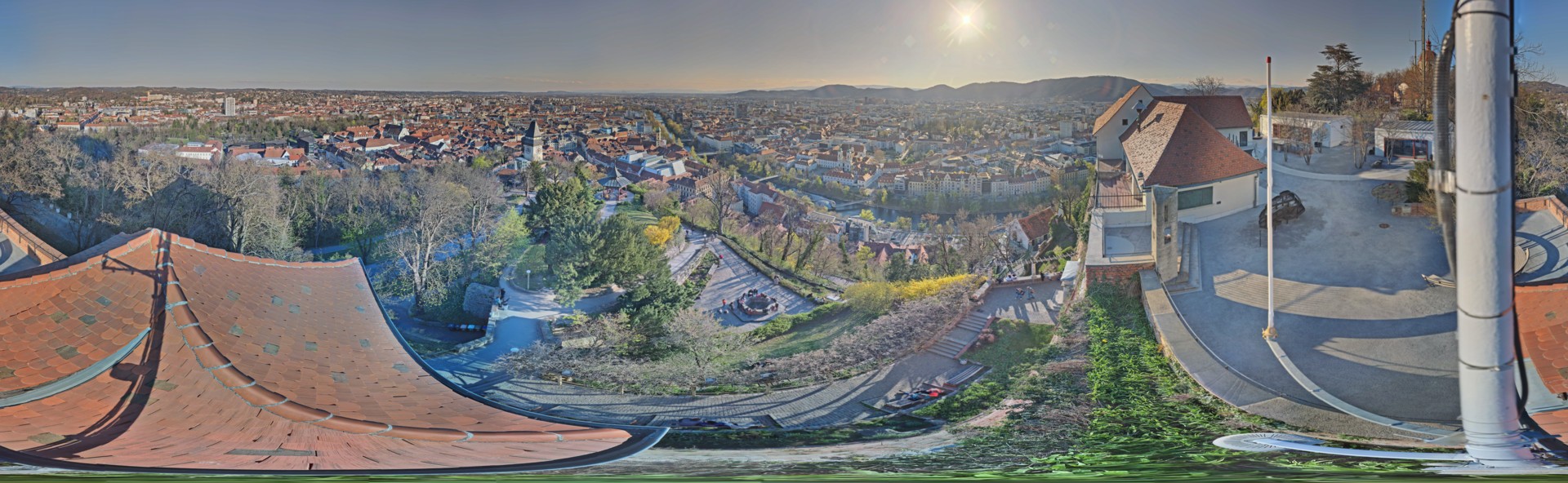 Archived image Graz: Webcam Castle Rock