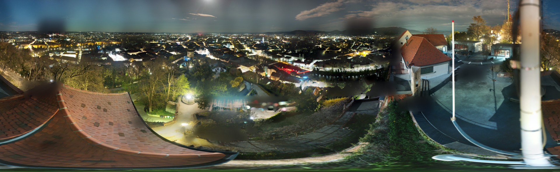 Archived image Graz: Webcam Castle Rock