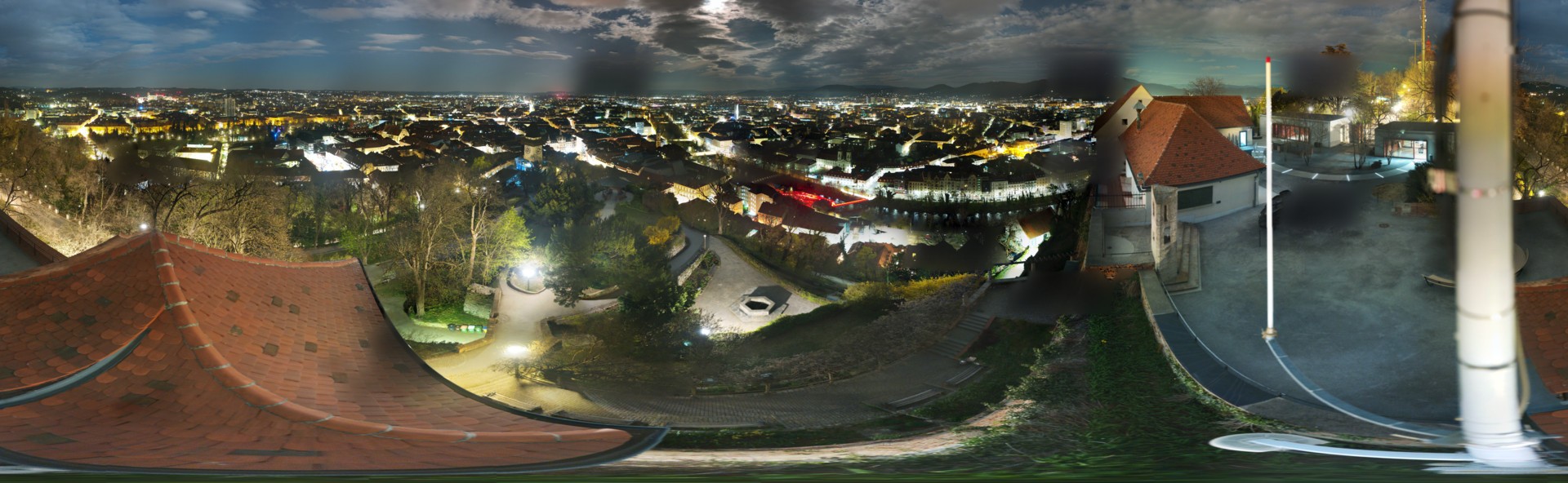 Archived image Graz: Webcam Castle Rock