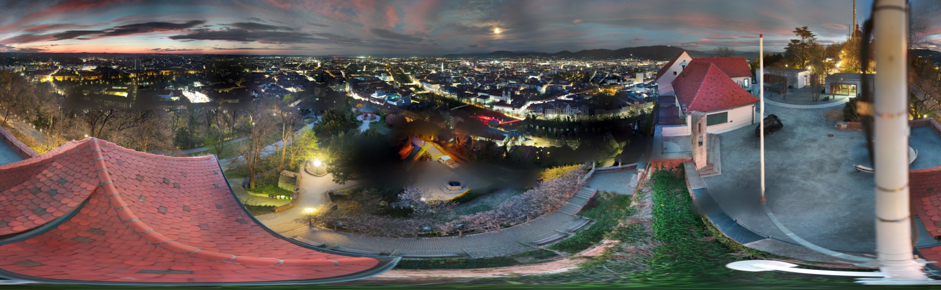 Archived image Graz: Webcam Castle Rock