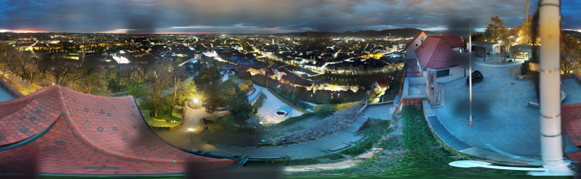 Archived image Graz: Webcam Castle Rock