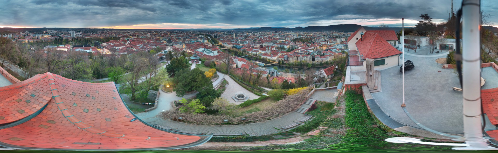 Archived image Graz: Webcam Castle Rock
