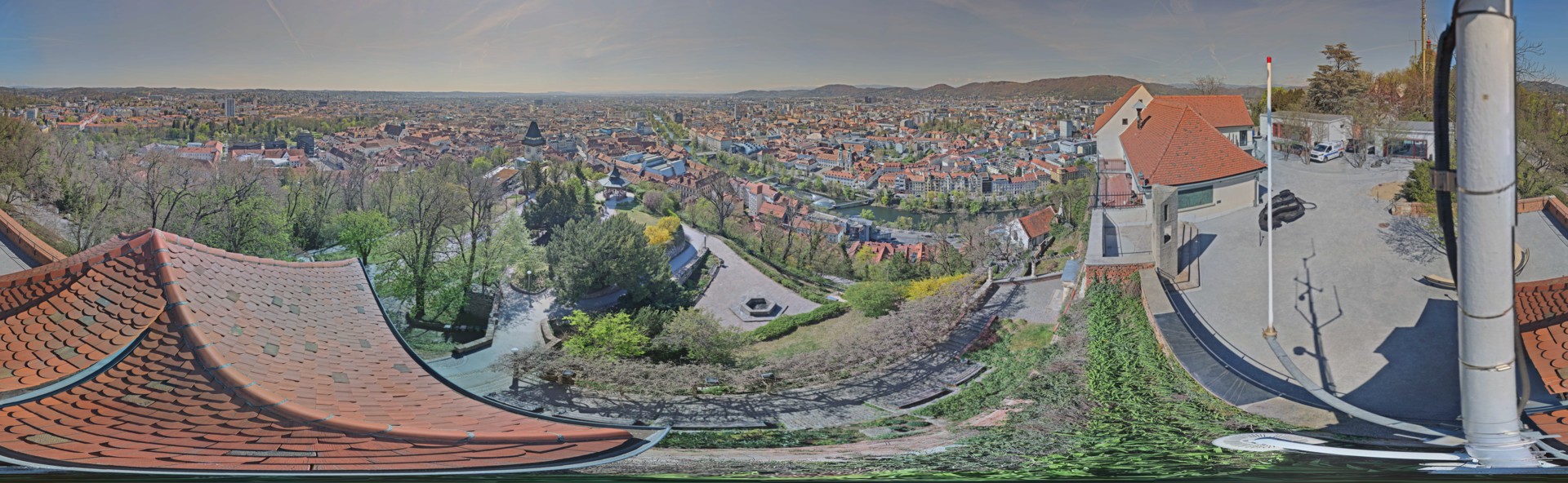 Archived image Graz: Webcam Castle Rock