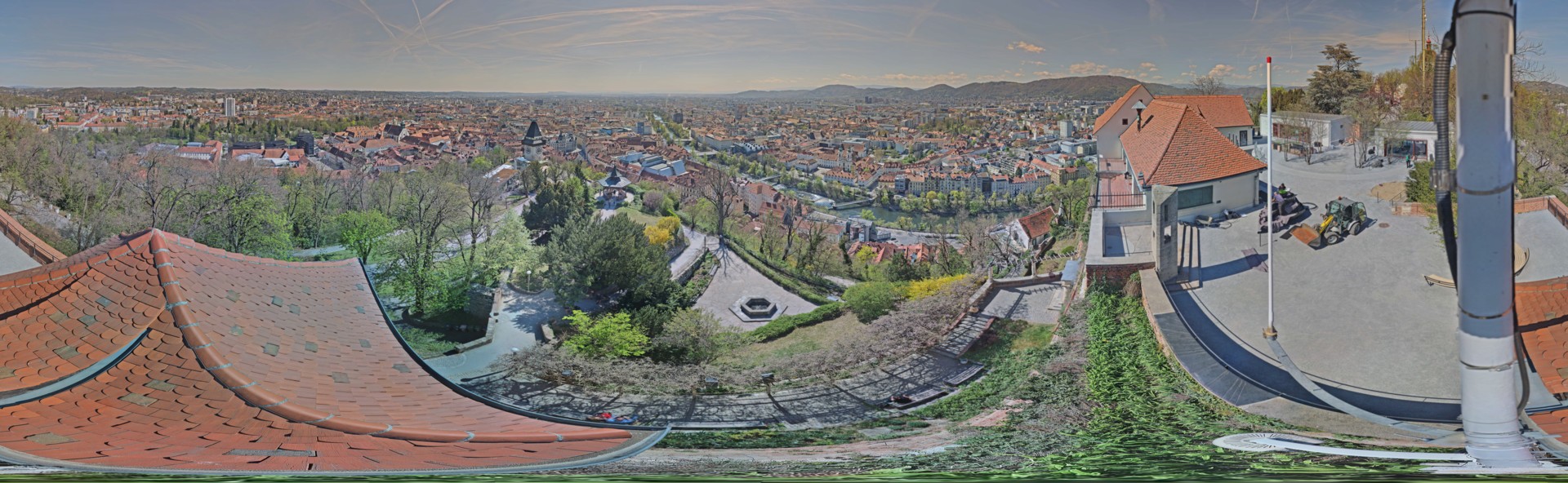 Archived image Graz: Webcam Castle Rock