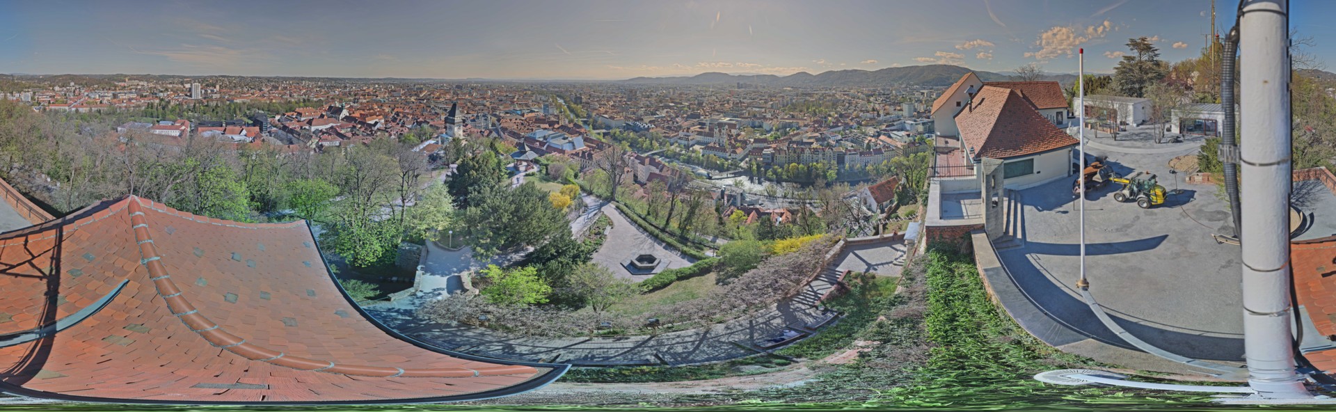 Archived image Graz: Webcam Castle Rock