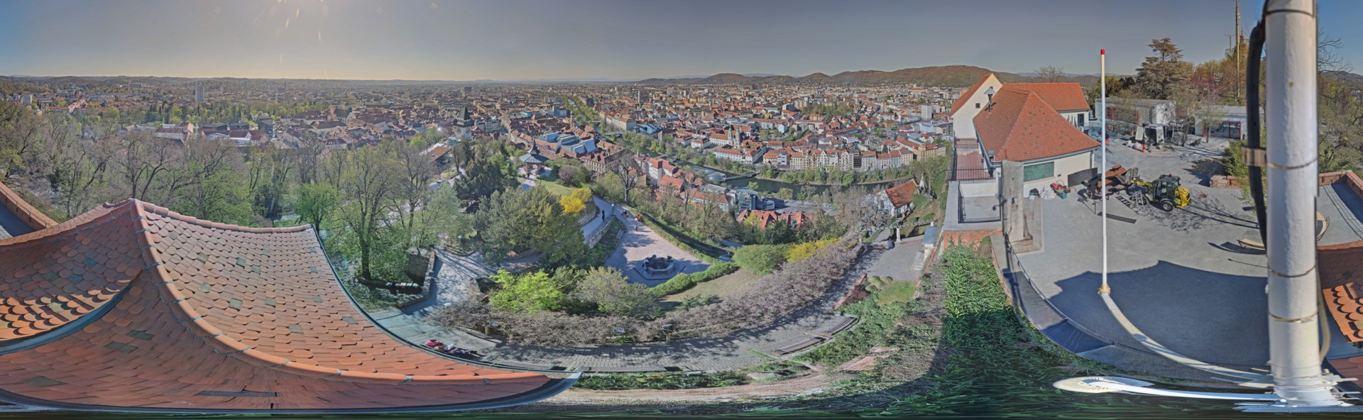 Archived image Graz: Webcam Castle Rock