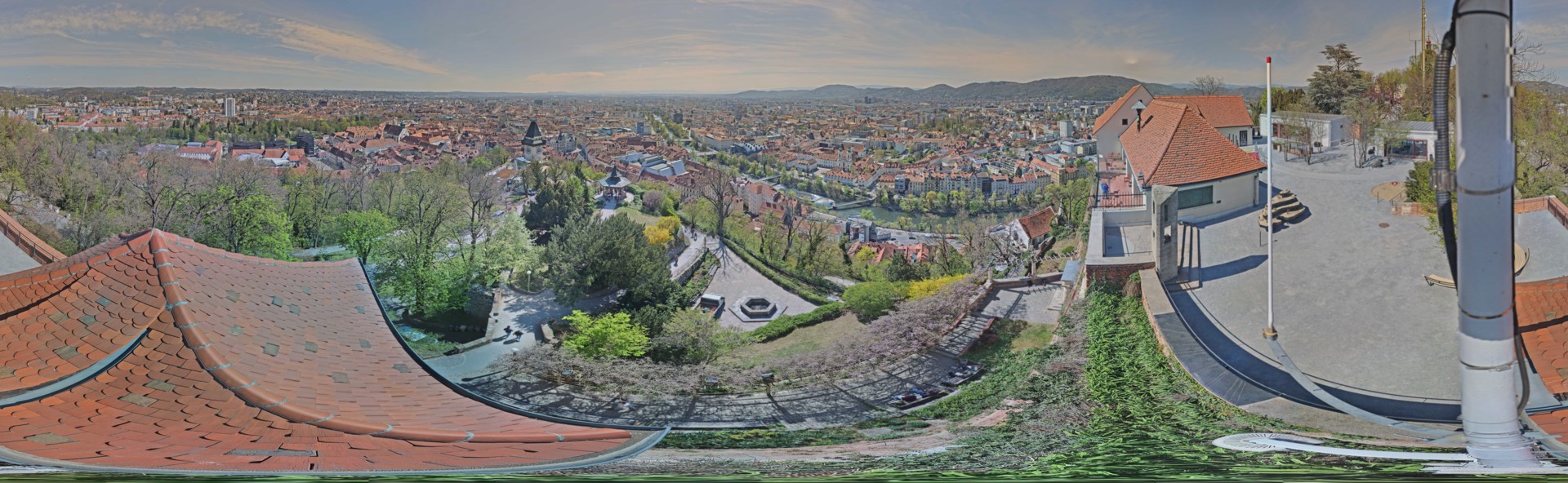 Archived image Graz: Webcam Castle Rock