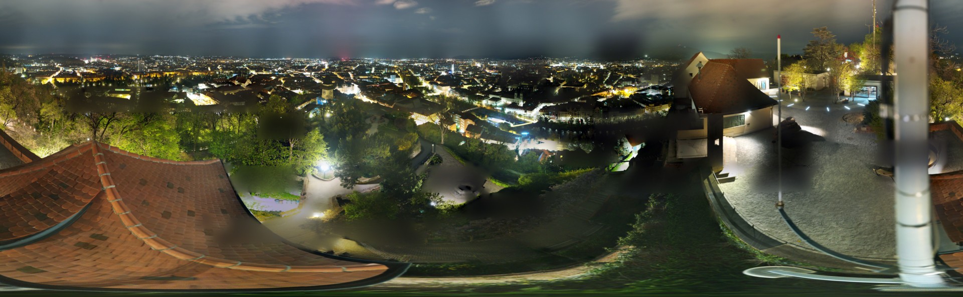 Archived image Graz: Webcam Castle Rock