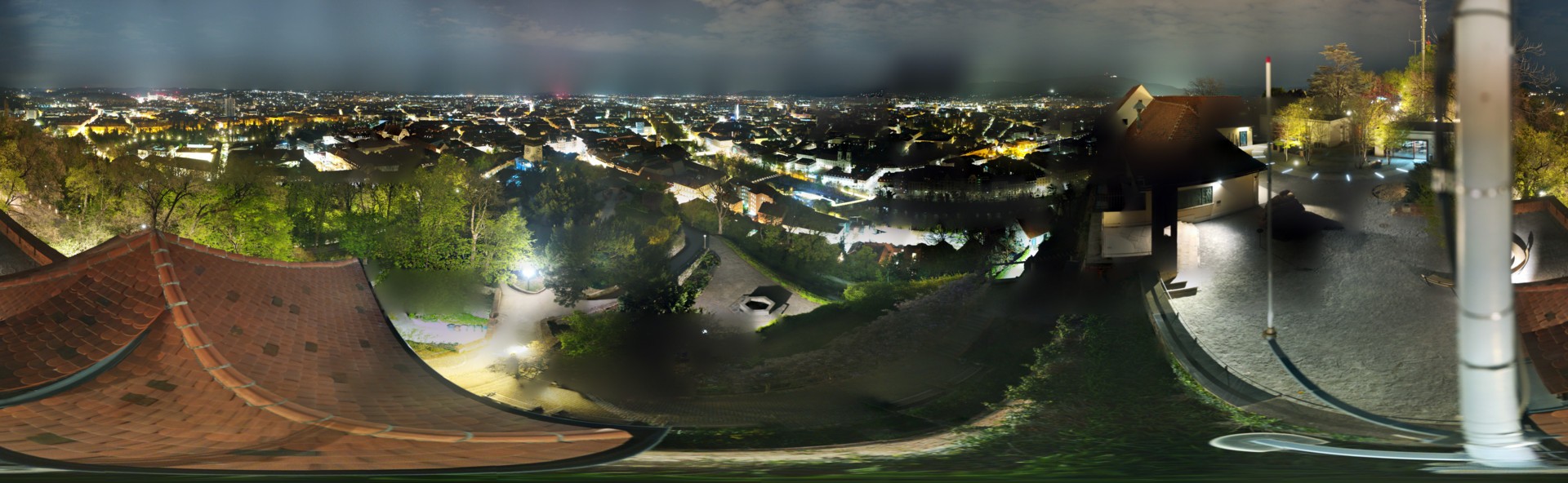 Archived image Graz: Webcam Castle Rock