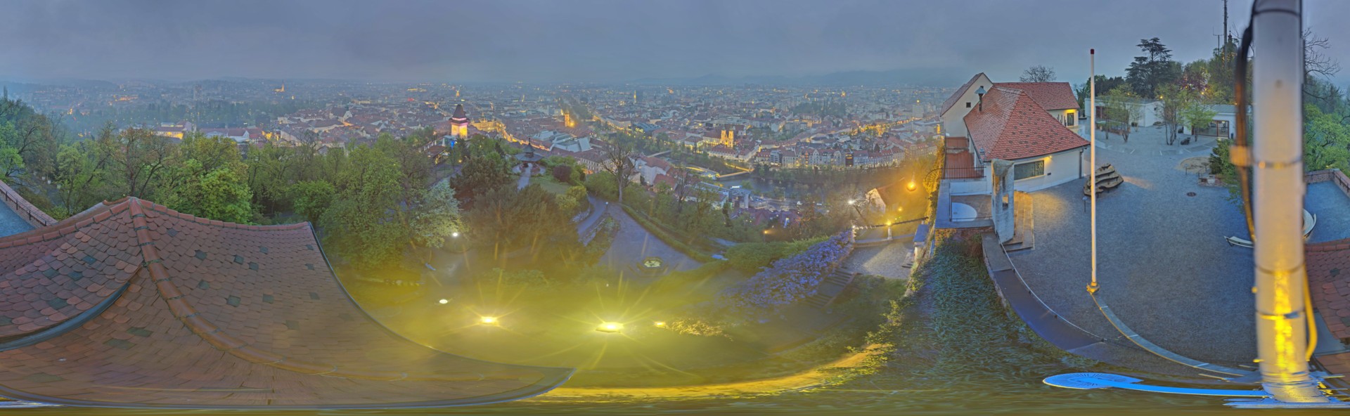 Archived image Graz: Webcam Castle Rock