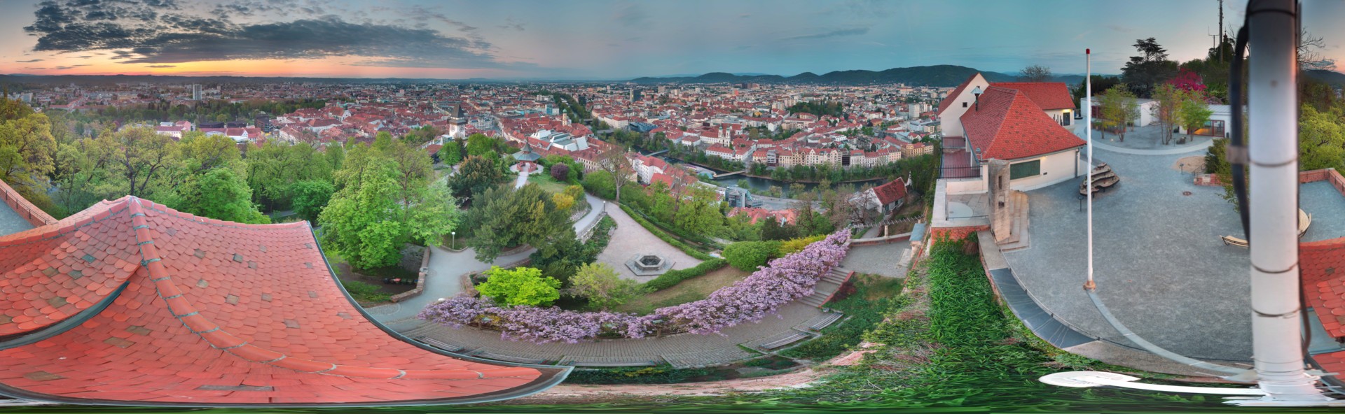 Archived image Graz: Webcam Castle Rock