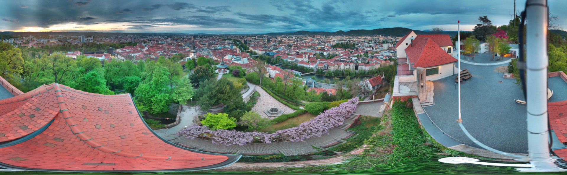 Archived image Graz: Webcam Castle Rock