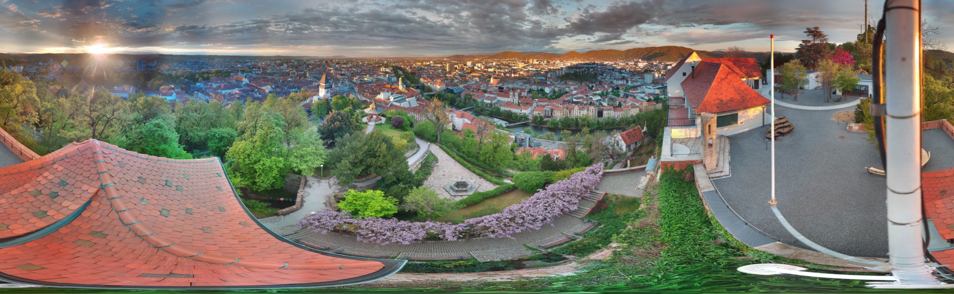 Archived image Graz: Webcam Castle Rock