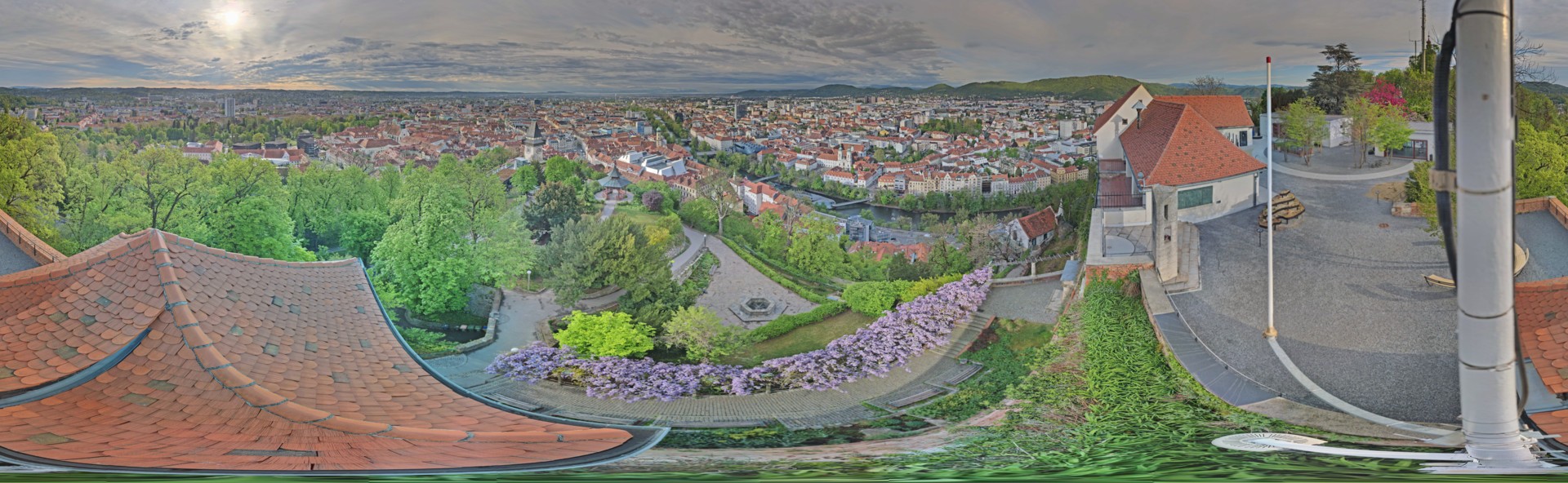 Archived image Graz: Webcam Castle Rock