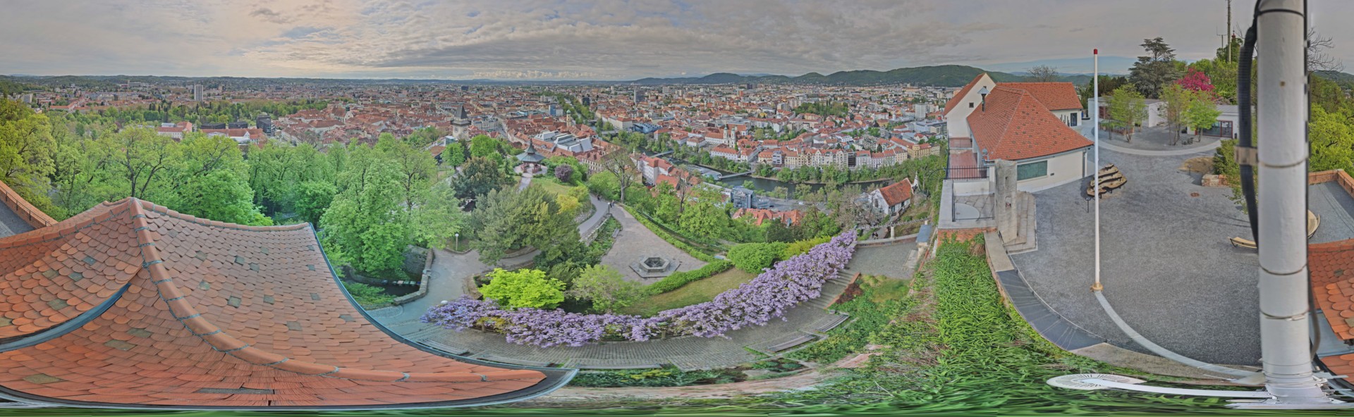 Archived image Graz: Webcam Castle Rock