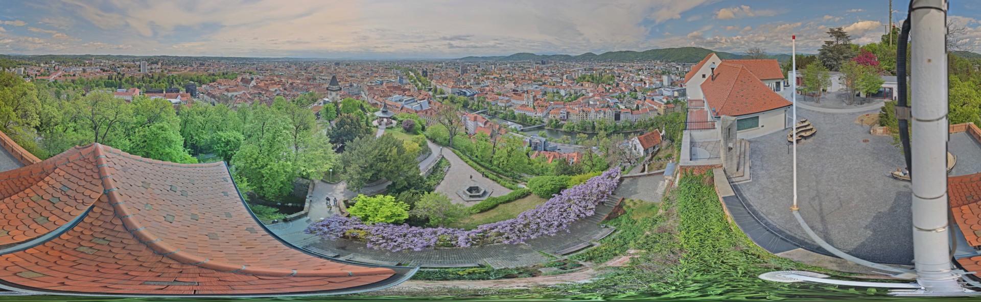 Archived image Graz: Webcam Castle Rock