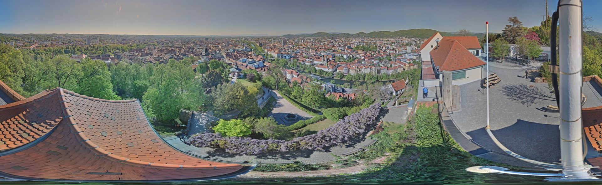 Archived image Graz: Webcam Castle Rock