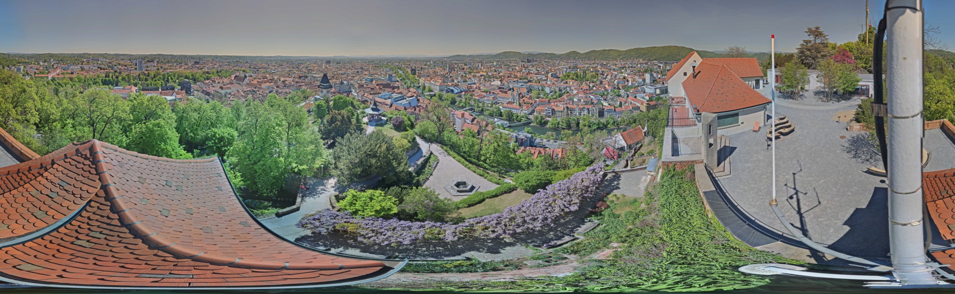 Archived image Graz: Webcam Castle Rock