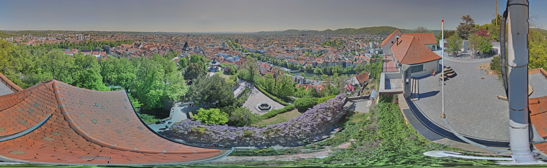 Archived image Graz: Webcam Castle Rock