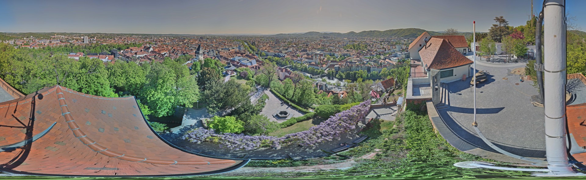Archived image Graz: Webcam Castle Rock