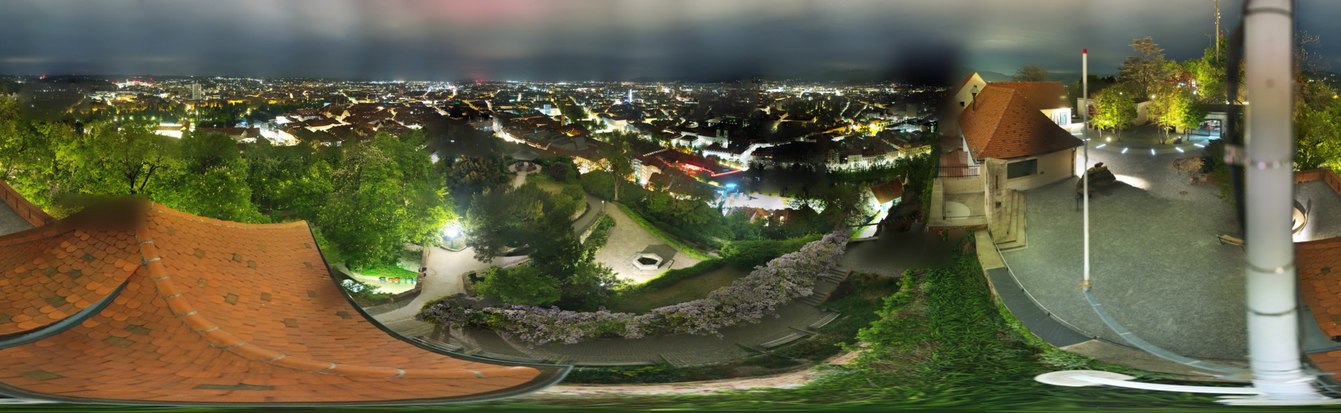 Archived image Graz: Webcam Castle Rock