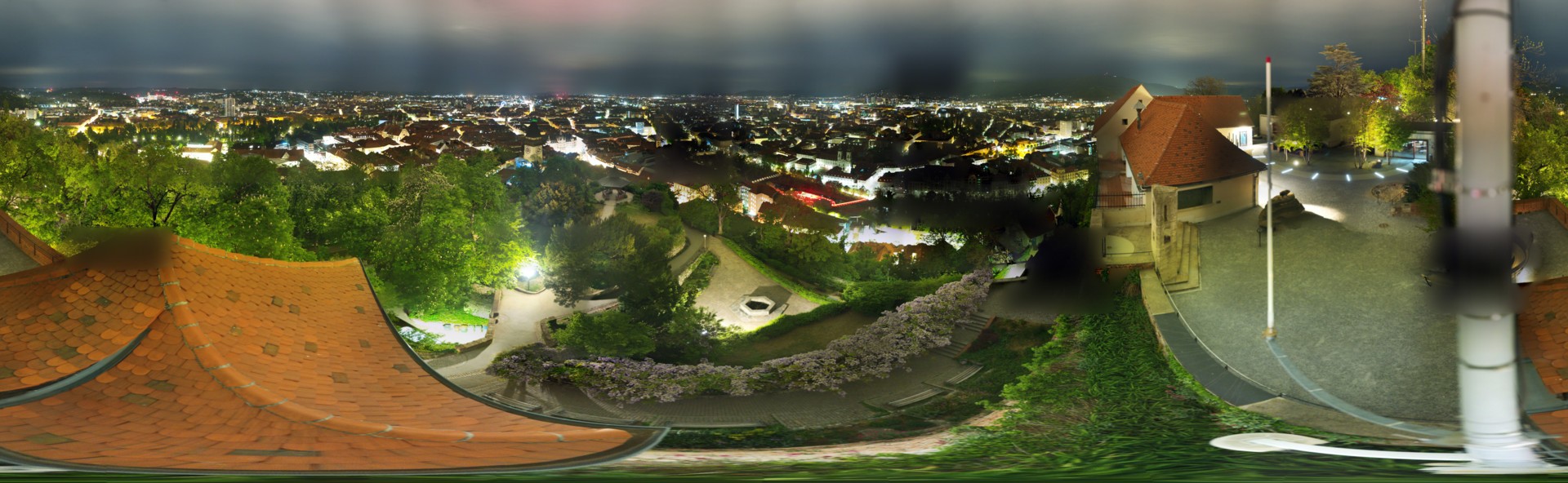 Archived image Graz: Webcam Castle Rock