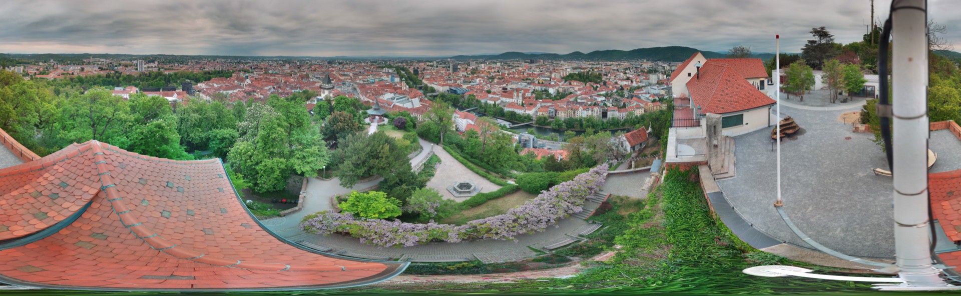 Archived image Graz: Webcam Castle Rock