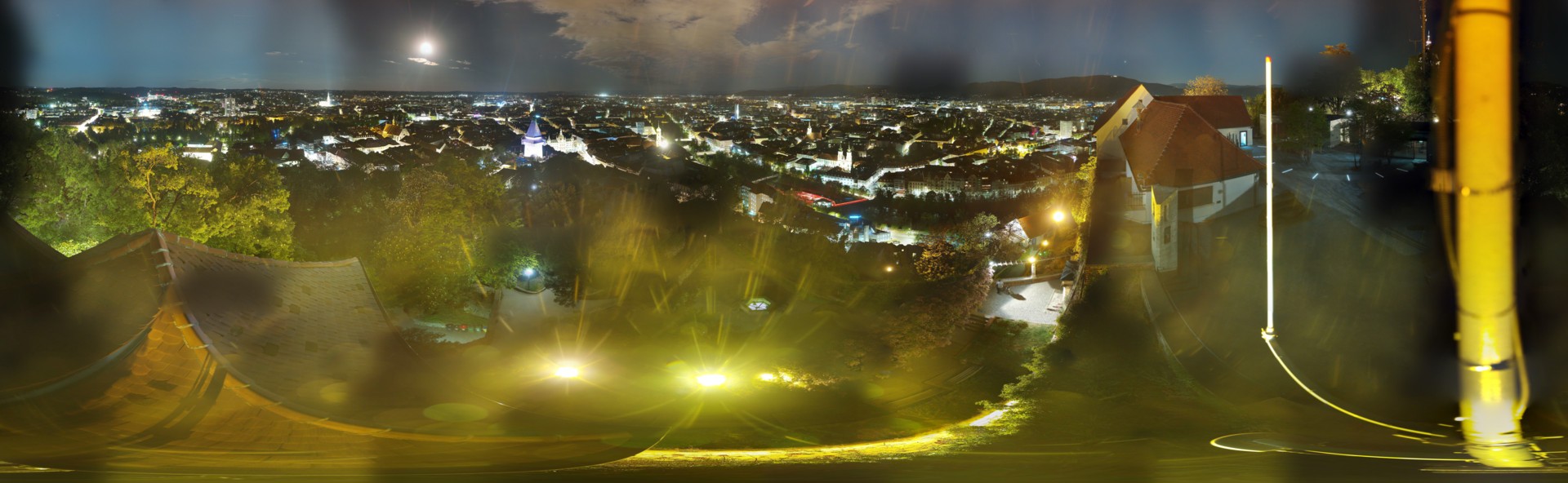 Archived image Graz: Webcam Castle Rock