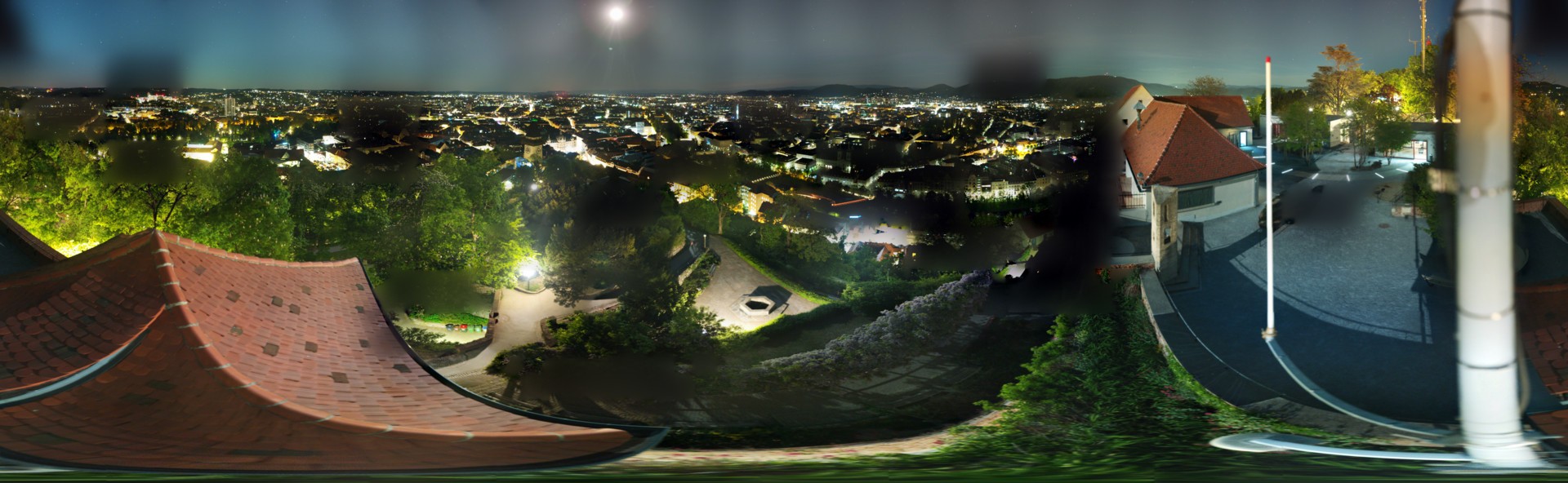 Archived image Graz: Webcam Castle Rock