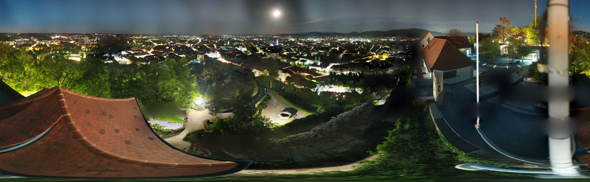 Archived image Graz: Webcam Castle Rock