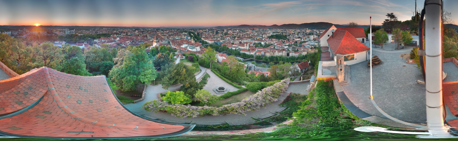 Archived image Graz: Webcam Castle Rock