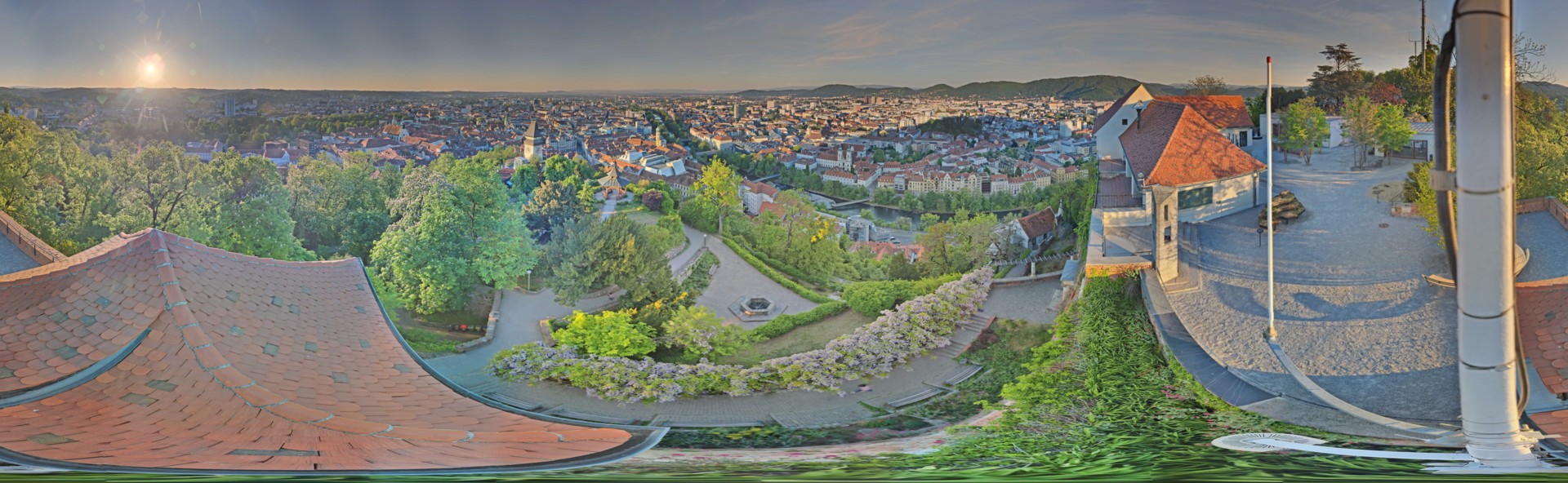 Archived image Graz: Webcam Castle Rock