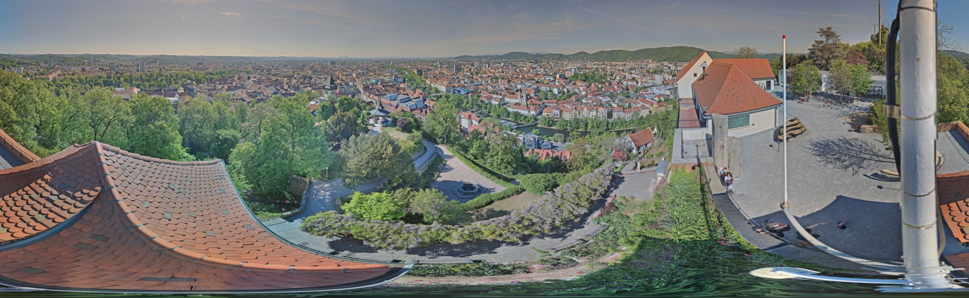 Archived image Graz: Webcam Castle Rock