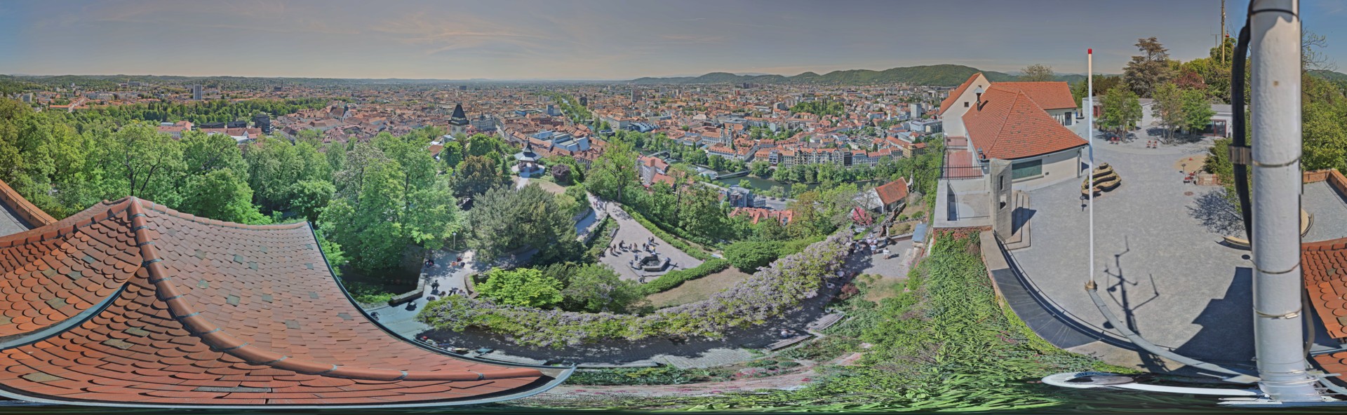 Archived image Graz: Webcam Castle Rock