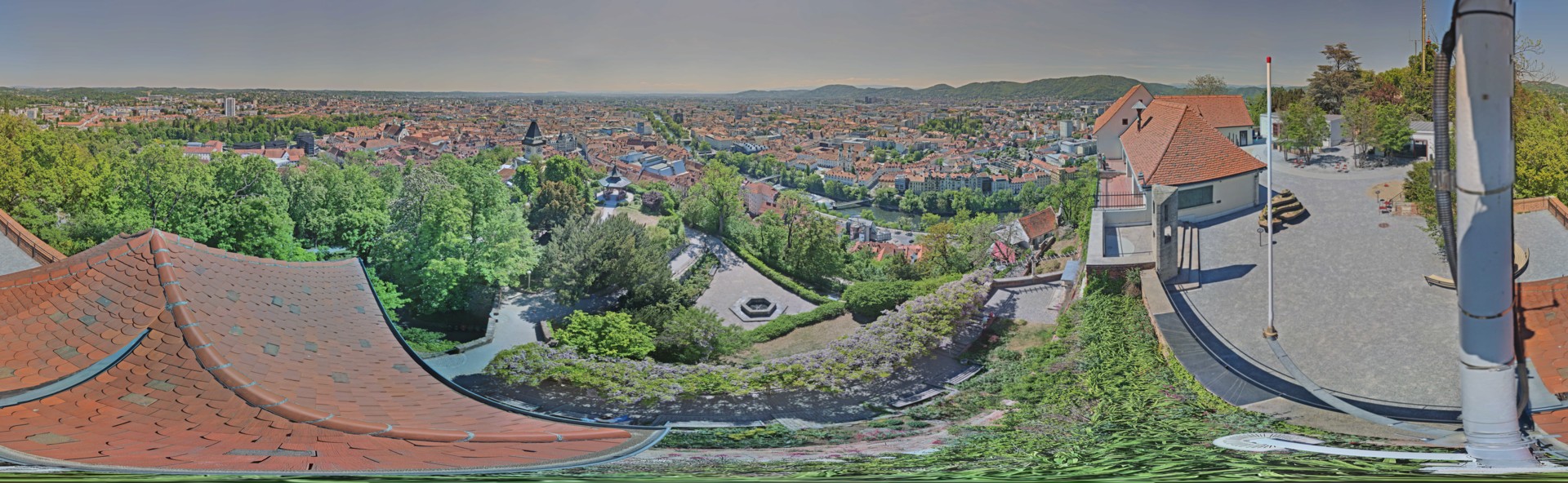 Archived image Graz: Webcam Castle Rock