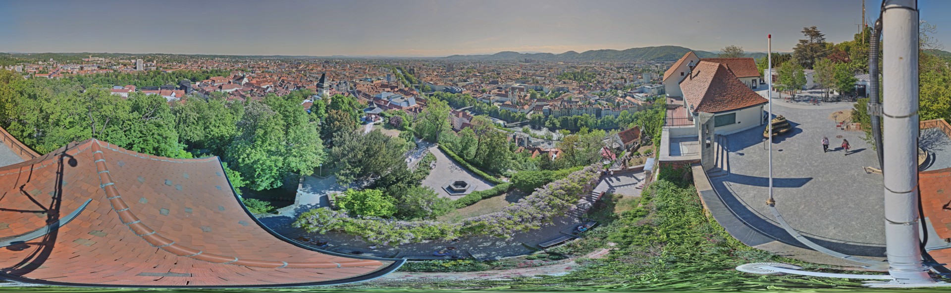 Archived image Graz: Webcam Castle Rock