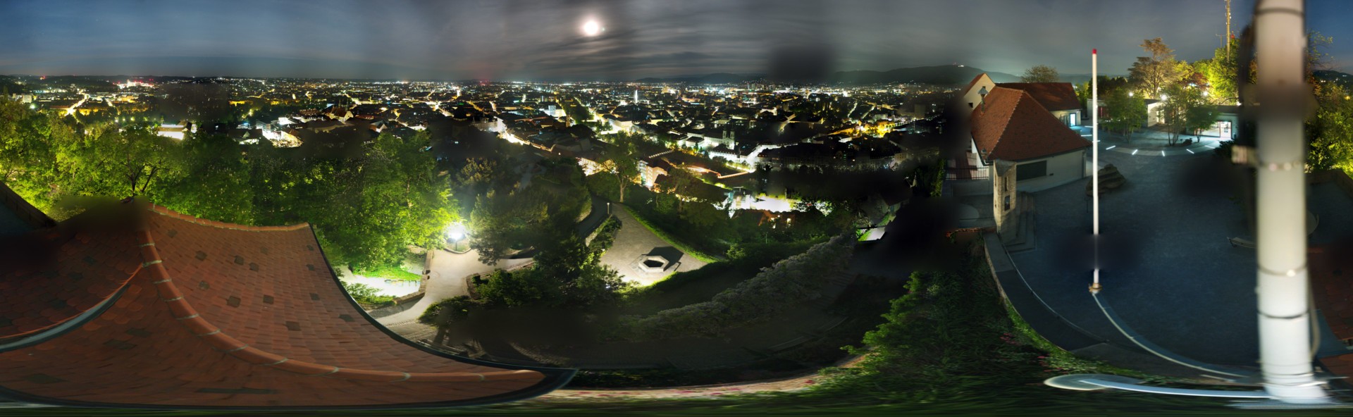 Archived image Graz: Webcam Castle Rock