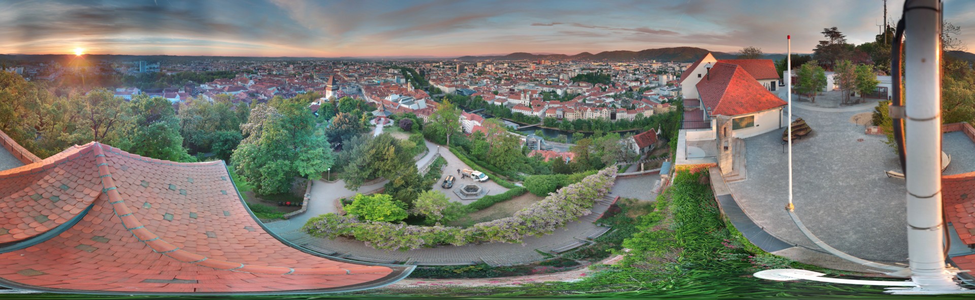 Archived image Graz: Webcam Castle Rock