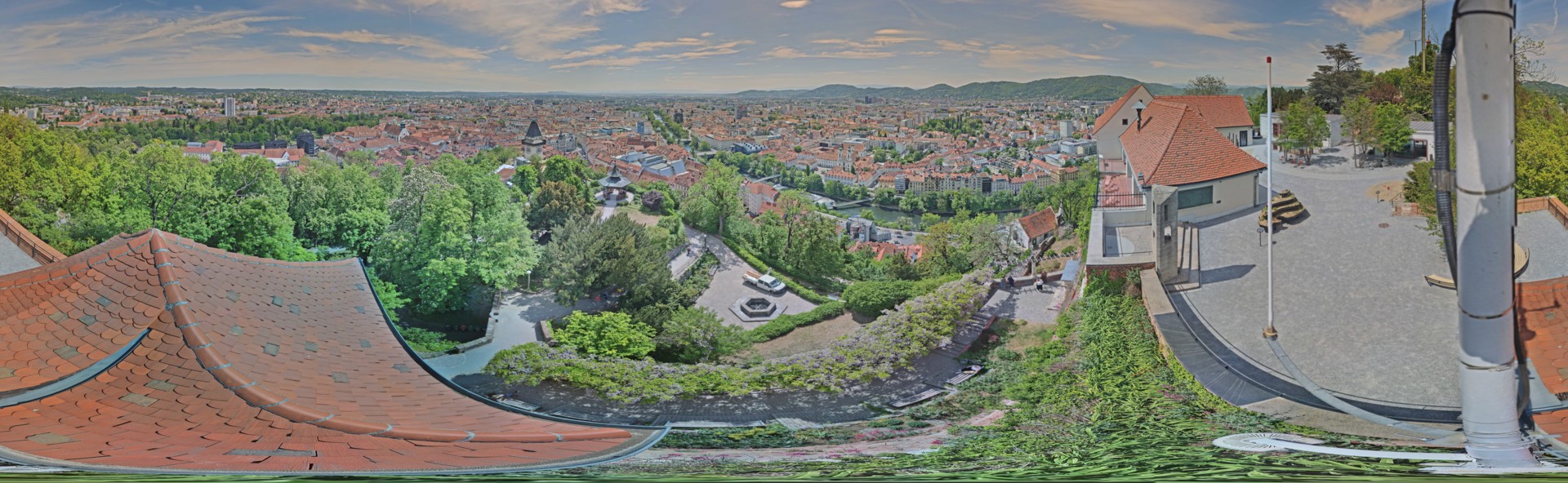Archived image Graz: Webcam Castle Rock