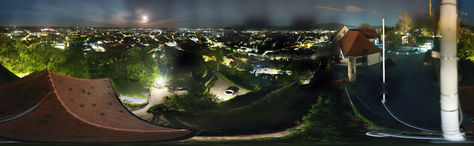 Archived image Graz: Webcam Castle Rock