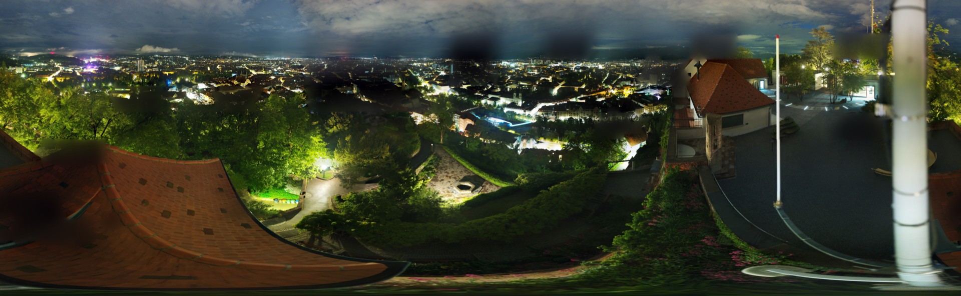Archived image Graz: Webcam Castle Rock