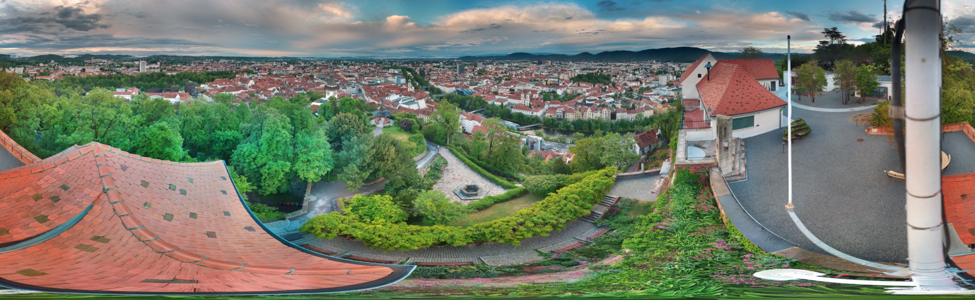 Archived image Graz: Webcam Castle Rock