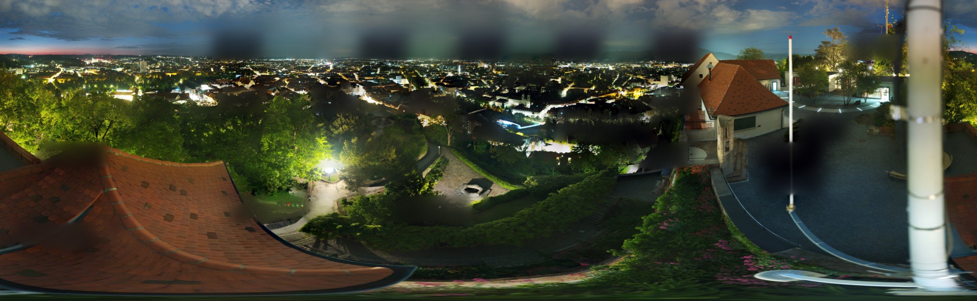 Archived image Graz: Webcam Castle Rock