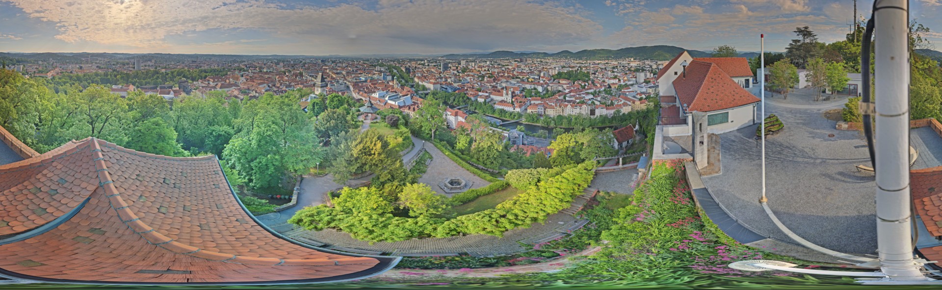 Archived image Graz: Webcam Castle Rock
